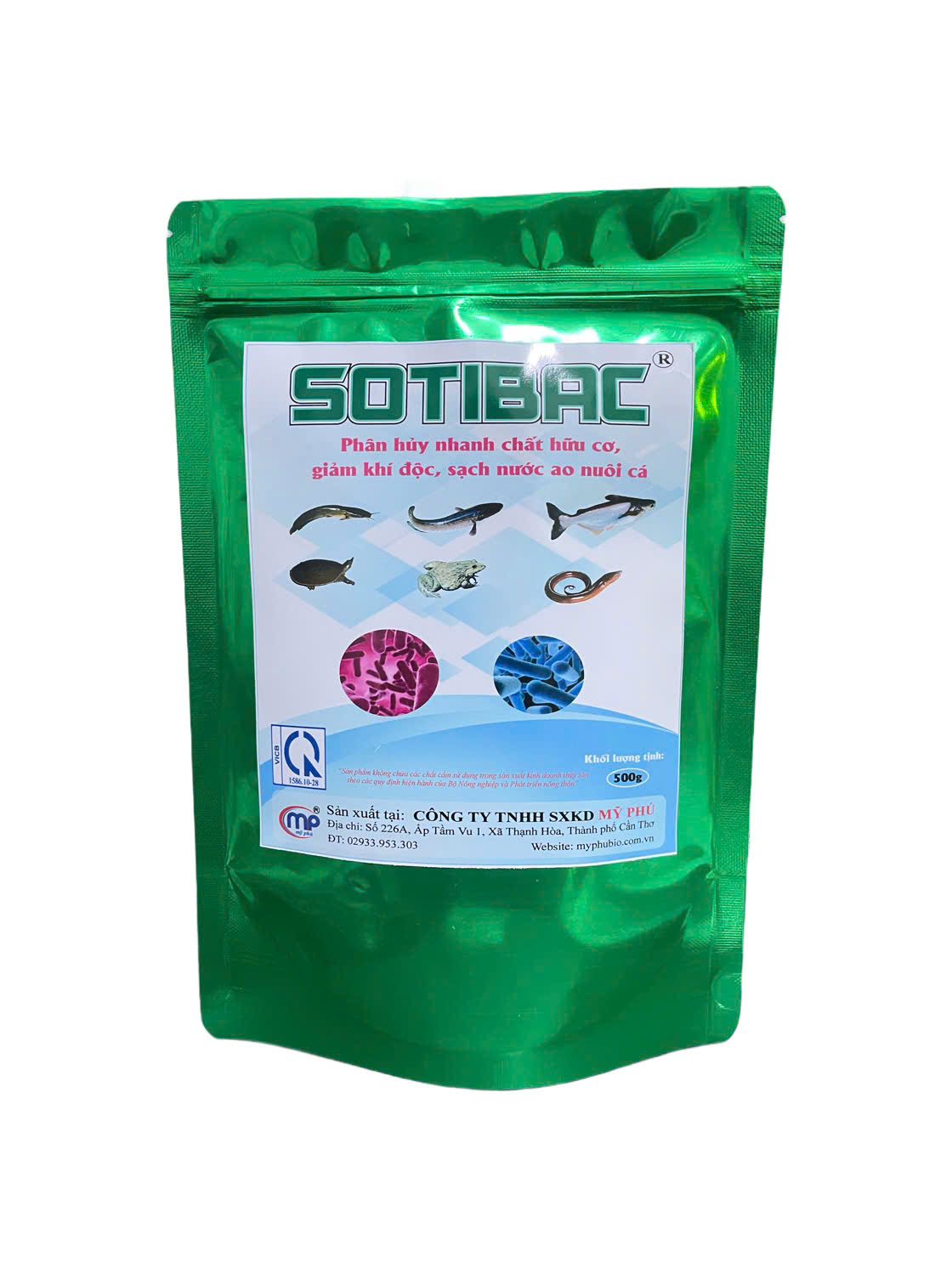 SOTIBAC (Dùng cho cá, lươn, ếch, baba)
