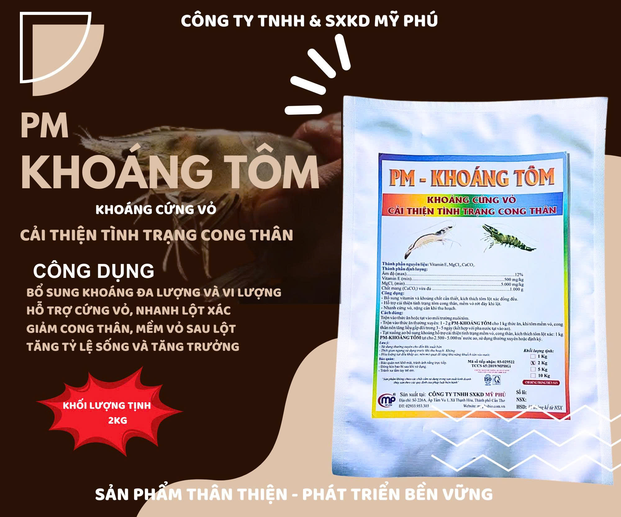 PM KHOÁNG TÔM